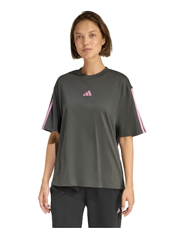 adidas 3 Stripes Boyfriend T-Shirt
