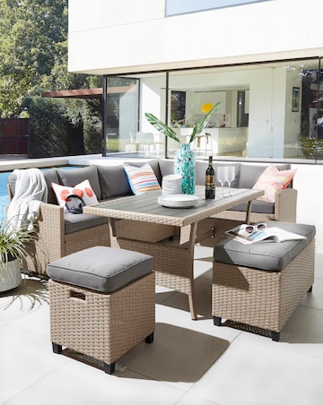 Amalfi Corner Dining Set