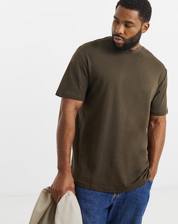 Jack & Jones Cafe Back Graphic T-Shirt - Brown