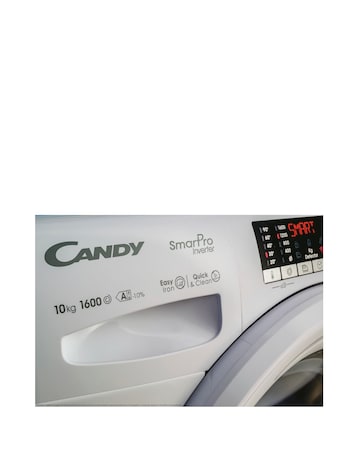 Candy CSO696TWM680 9kg 1600rpm Smart Pro Inverter Washing Mach White + Install