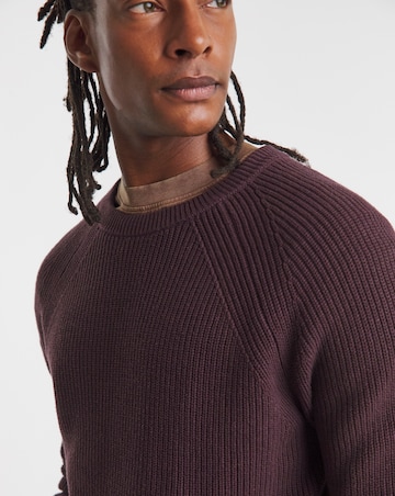 Fisherman Raglan Knitted Jumper