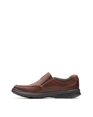 Clarks Cotrell Free Shoes - Tobacco