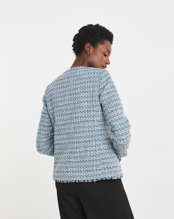 Blue Boucle Jacket