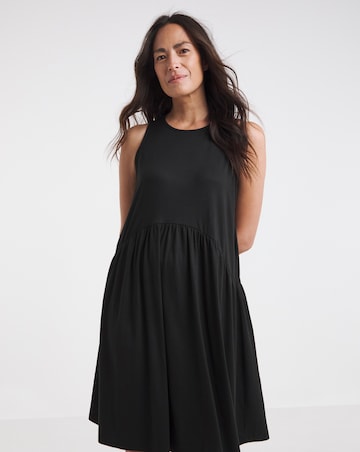 Great Value Soft Touch Sleeveless Smock Dress