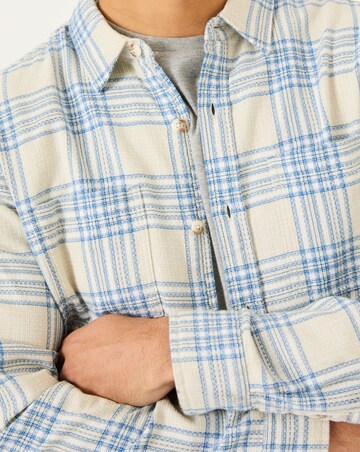 Fatface Hove Check Shirt - Vintage Blue
