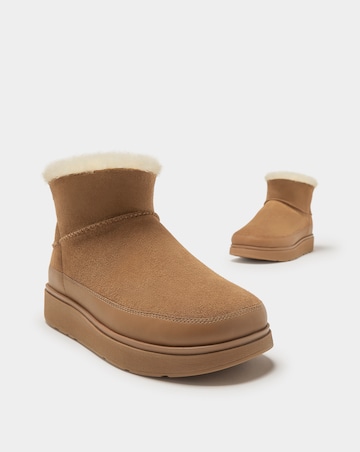 FitFlop Gen FF Ultra Mini Suede Shearling Warm Boots Standard Fit