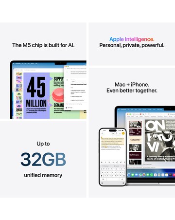 Apple MacBook Air (M5, 2026) 13in 10-core CPU 8-core GPU 16GB 512GB - Starlight