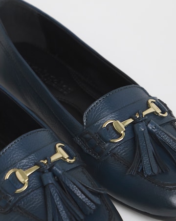 Heavenly Soles Prague Leather Driving Moccasins - Extra Wide Fit (EEE)