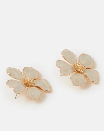 Accessorize Flower Statement Stud Earrings