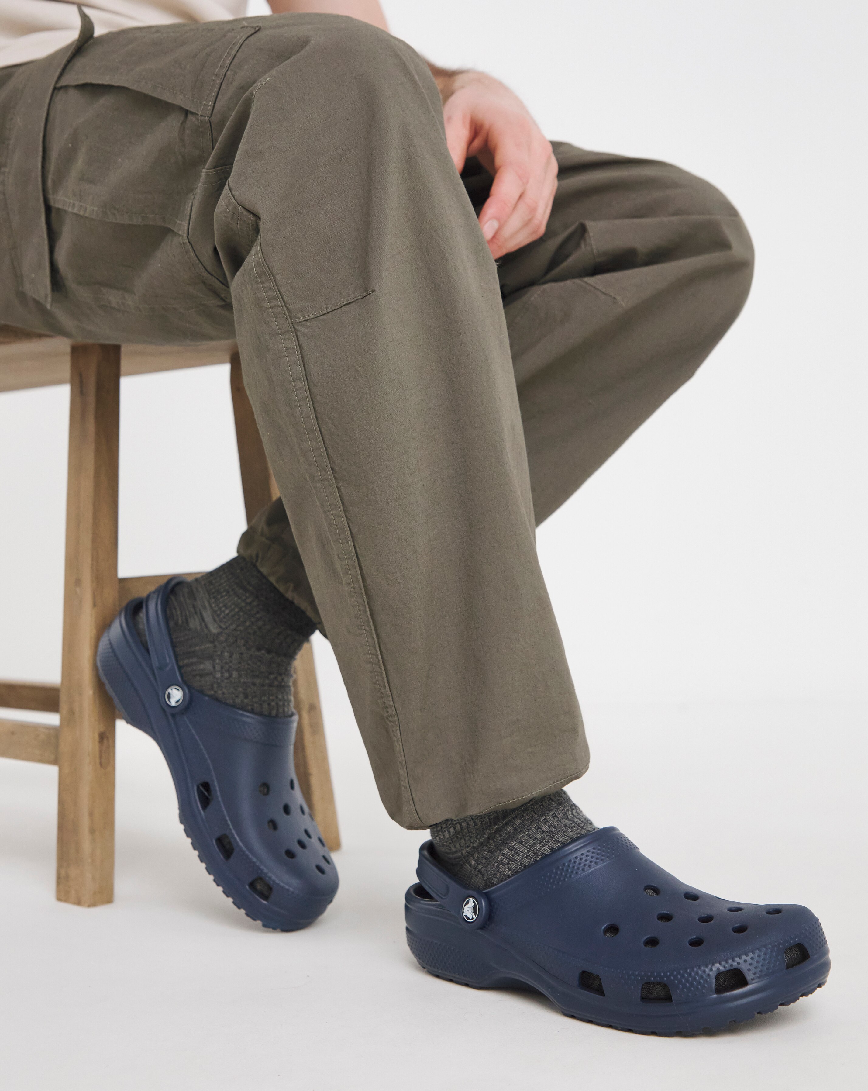 Crocs Classic Clogs - Navy