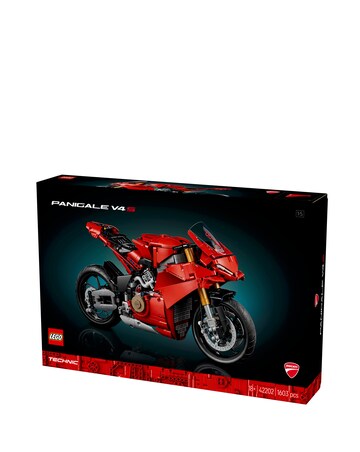 LEGO Technic Ducati Panigale V4 S Motorcycle Model Building Set 42202