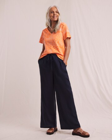 Julipa Pure Cotton V Neck T-Shirt