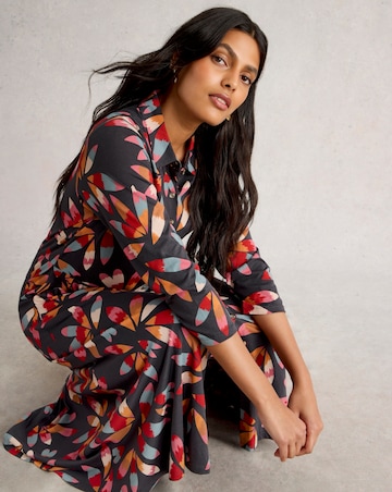 White Stuff Rua Jersey Shirt Dress