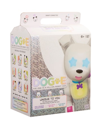 MINTiD DOG-E Interactive Robot Dog with LED Lights and 200+ Sounds & Reactions