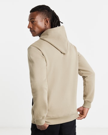 Overhead Hooded Sweatshirt Long - Stone