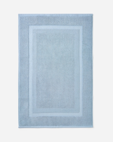 Egyptian Cotton Bath Mat - Chambray