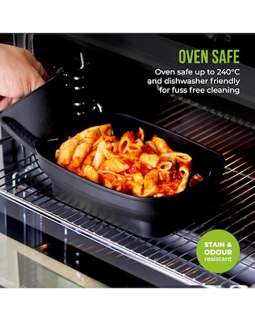 Tower Set of 2 Rectangular Foldable Air Fryer Trays