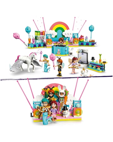 LEGO Friends Costume Party with Unicorn & Fairy Building Kit, Creative Toy 42661