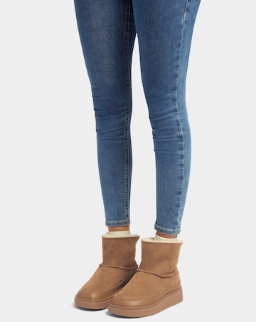 FitFlop Gen FF Mini Suede Shearling Warm Boots Standard Fit