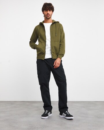 Full Zip Hooded Sweat Long