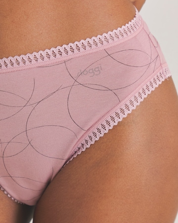Sloggi (3 Pack) Go Crush Tai Knickers Pink Mix