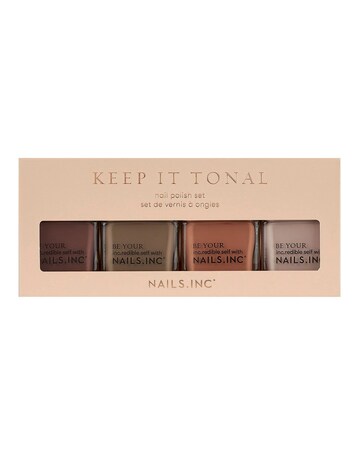 Nails Inc Keep It Tonal Nail Polish Quad