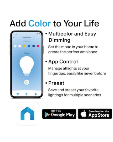 TP-Link Tapo L530 E27 Multicolour Smart Wi-Fi Bulb - 2 Pack