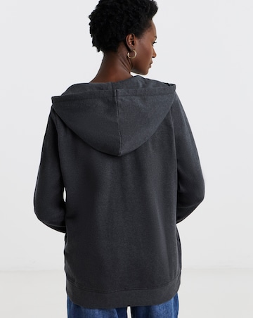 Pull Over Open Neck Hoodie