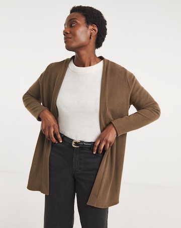 Soft Touch Rib Cardigan