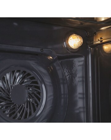 Hoover HO7DC3UB308BI Electric Built-under Double Oven Black and Stainless Steel