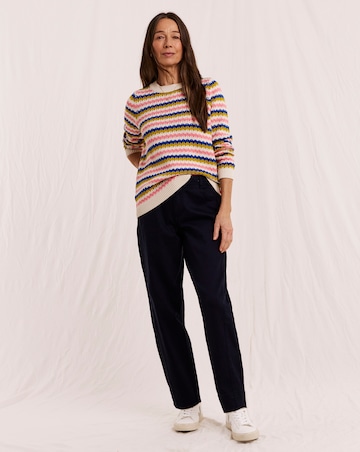 Julipa Cotton Stripe Knitted Jumper