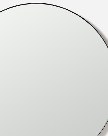 Black Round Wall Mirror