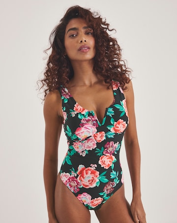 MAGISCULPT Medium Control V Wire Detail Swimsuit