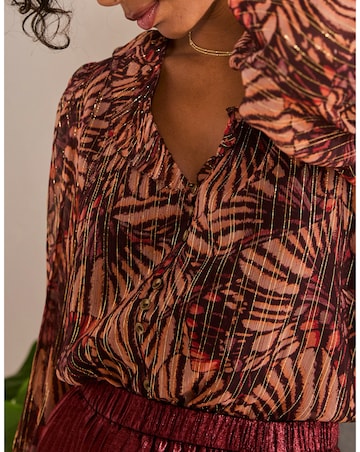 FatFace Grace Printed Blouse