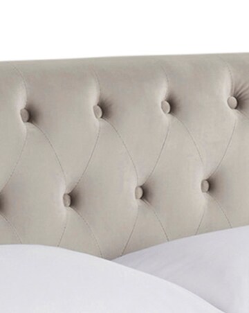 Kingston Velvet Storage Bed Frame