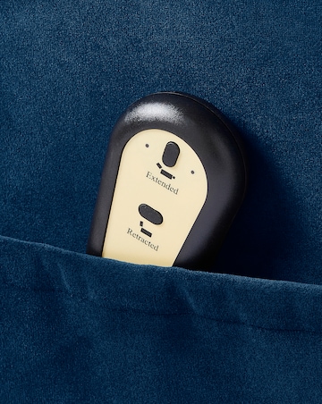 Brockton Velvet Electric Recliner Armchair