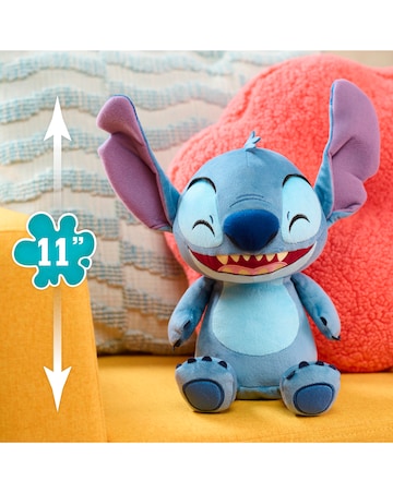 Disney Stitch Crack Me Up Feature Plush