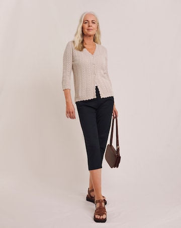 Julipa Crochet Button Down Cardigan