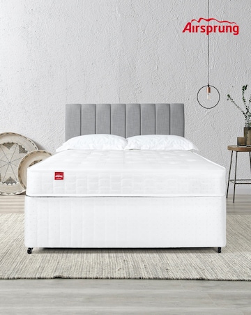 Airsprung Sacramento Deep Quilt Divan Set with 2 Drawers