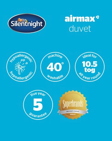 Silentnight Airmax 10.5 Tog Duvet