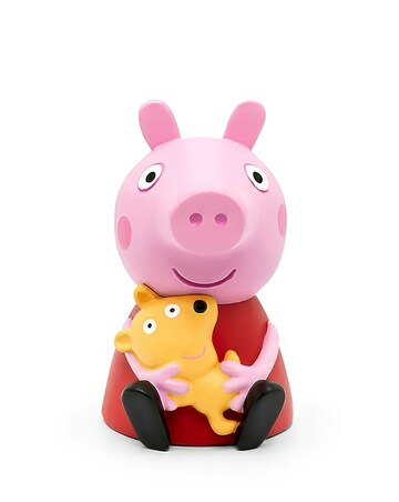 Toniebox 2 Sunset Red Starter Set and 2 Peppa Pig Audio Characters Bundle