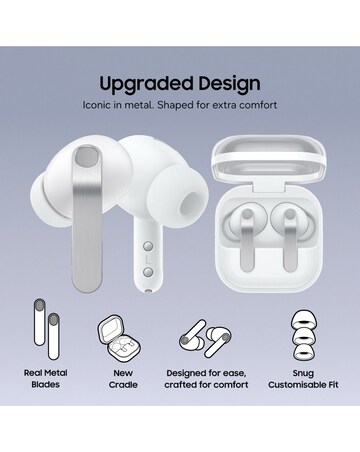 Samsung Galaxy Buds4 Pro with Galaxy AI - White