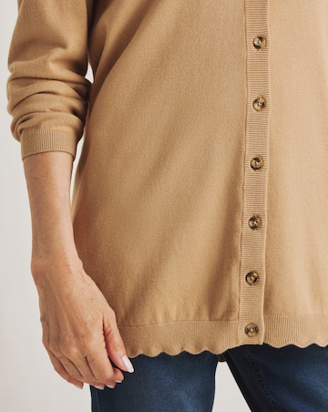 Julipa Longline Button Down Cardigan