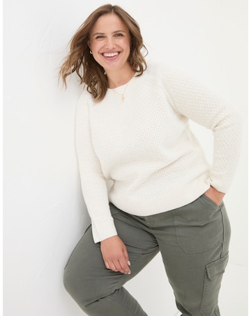 FatFace Ella Textured Jumper