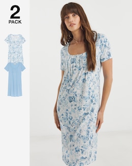 Julipa (2 Pack) Value Midi Nighties