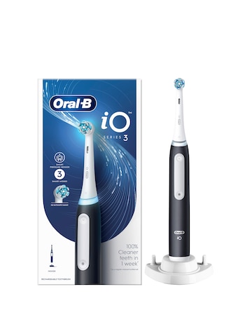 Oral-B iO3 Matt Black Electric Toothbrush