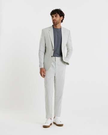 Folio Tailored Linen Flat Tapered Trouser