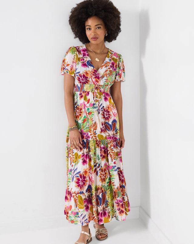Joe Browns Yasmine Floral Print Maxi Dress