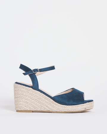 Peep Toe Espadrille - Extra Wide Fit (EEE)