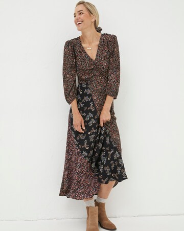 FatFace Nate Floral Midi Dress